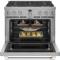 36" Café 5.7 Cu. Ft. Smart Dual Fuel Commercial-Style Range With 6 Sealed Burners In Stainless Steel - C2Y366P2TS1