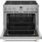 36" Café 5.7 Cu. Ft. Smart Dual Fuel Commercial-Style Range With 6 Sealed Burners In Stainless Steel - C2Y366P2TS1