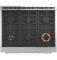 36" Café 5.7 Cu. Ft. Smart Freestanding Dual Fuel Range With Natural Gas - C2Y366P3TD1