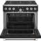 36" Café 5.7 Cu. Ft. Smart Freestanding Dual Fuel Range With Natural Gas - C2Y366P3TD1