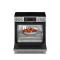 Cafe Slide-In Front Control Electric Range with Dynamic Bake - CRS70XAWCS1