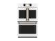 30" Café 10 Cu. Ft. Built In French Door Double Convection Wall Oven In Matte White - CTD90FP4NW2