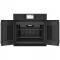 30" Café 5.0 Cu. Ft. Built In French Door Single Convection Wall Oven In Matte Black - CTS90FP3ND1