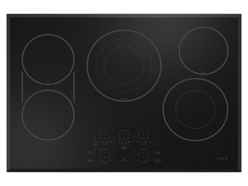 30" Café Touch Control Electric Cooktop in Black - CEP90301TBB