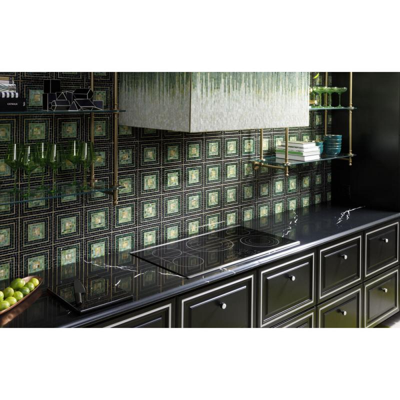 36" Café Touch Control Electric Cooktop in Black - CEP90361TBB