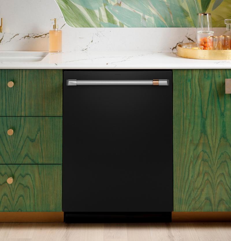 24" Café CustomFit Energy Star Stainless Interior Smart Dishwasher - CDT888P3VD1