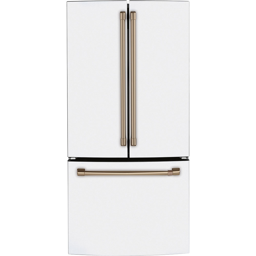 33" Café 18.6 Cu. Ft. Counter Depth French Door Refrigerator  - CWE19SP4NW2