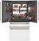 36" Café 27.8 Cu. Ft. Smart 4-Door French-Door Refrigerator - CVE28DP4NW2