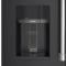 36" Café 22.3 Cu. Ft. Counter-Depth 4-Door French Door Refrigerator in Matte Black - CXE22DP3PD1