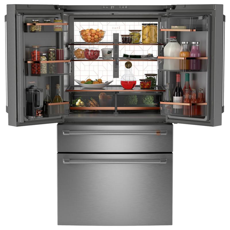 36" Café 23.2 Cu.Ft. French-Door Refrigerator - CJE23DP2WS1