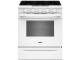 30" Whirlpool 5 Cu. Ft. Gas Range with Air Cooking Technology - WSGS5030SW