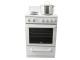 24" Danby 2.5 Cu. Ft. FSE Coil Range In White - DERM240WC