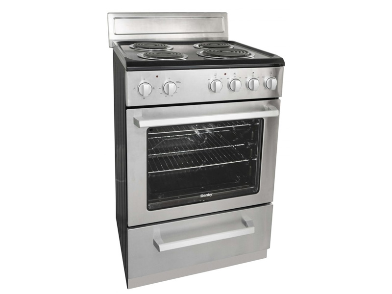 24" Danby 2.5 Cu. Ft. Free Standing Electric Range In Stainless Steel - DERM240BSSC