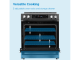 30" Danby Slide-In Induction Range with LED Touch Control in Stainless Steel - DIRC300BSSC