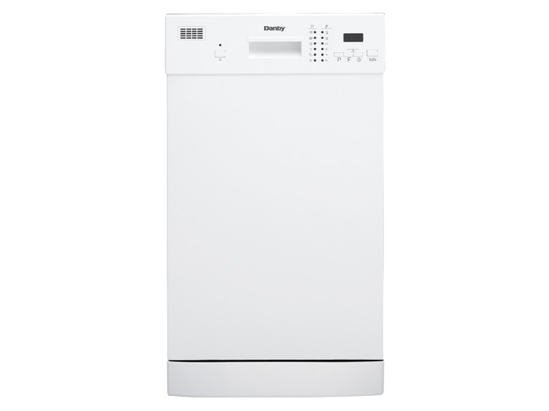 18" Danby White Dishwasher - DDW1804EW