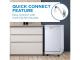 18" Danby Portable Dishwasher with 4 Wash Cycles, Quick Wash in White - DDW1805EWP