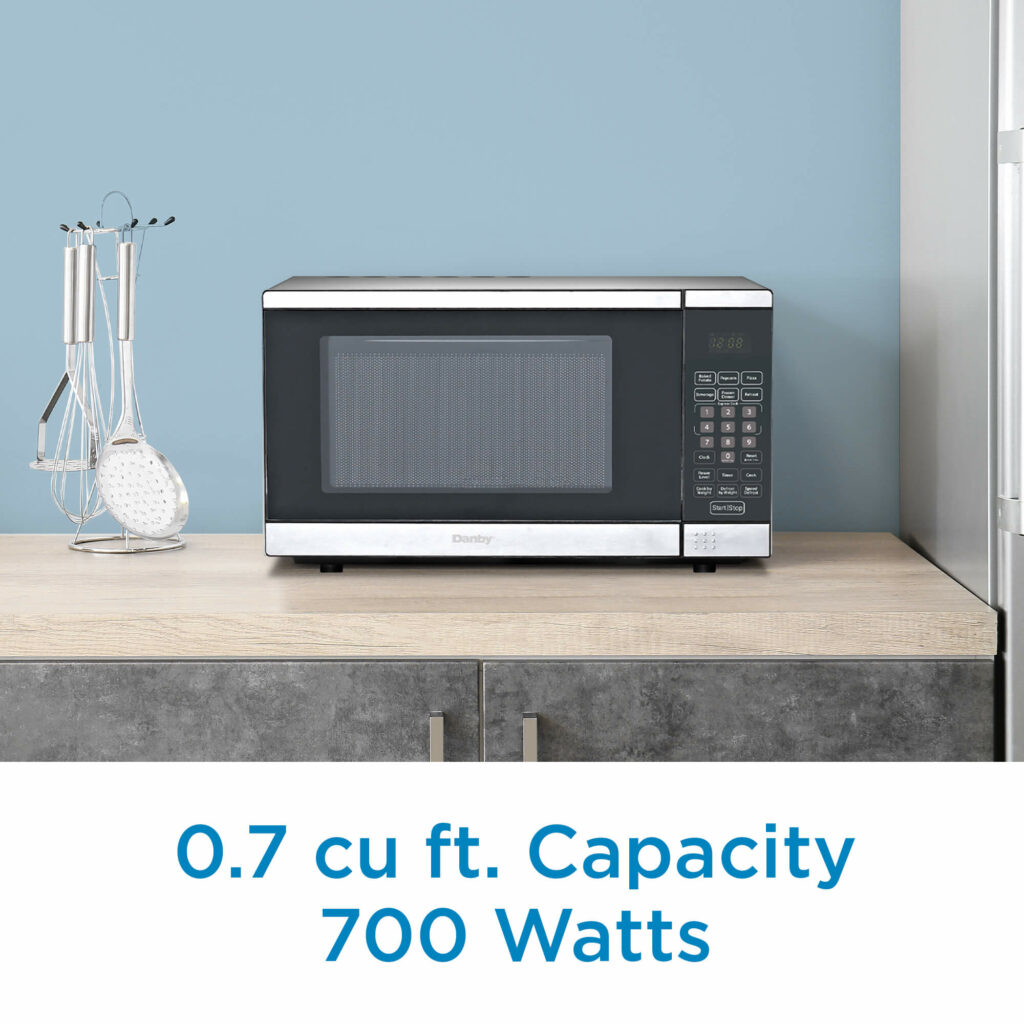 18" Danby 0.7 Cu. Ft. Space Saving Under the Cupboard Microwave - DDMW007501G1