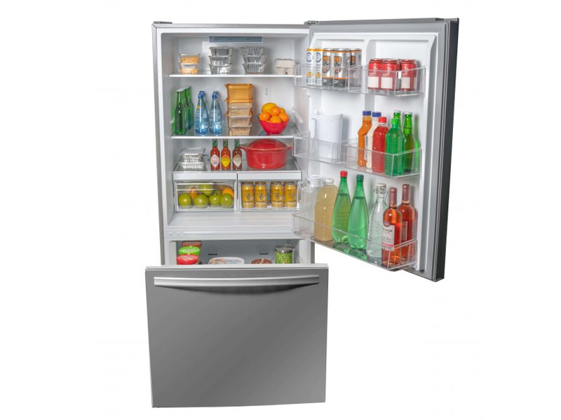 30" Danby 18 Cu. Ft. Bottom Mount Refrigerator - DBM187E1SSDB