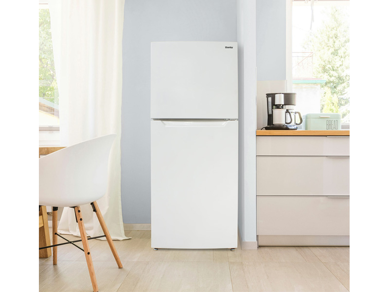 28" Danby 14.2 Cu. Ft. Apartment Size Top Mount Fridge - DFF142E1WDB