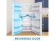 28" Danby 18 Cu. Ft. Top Mount Refrigerator in White - DFF176B1WDB