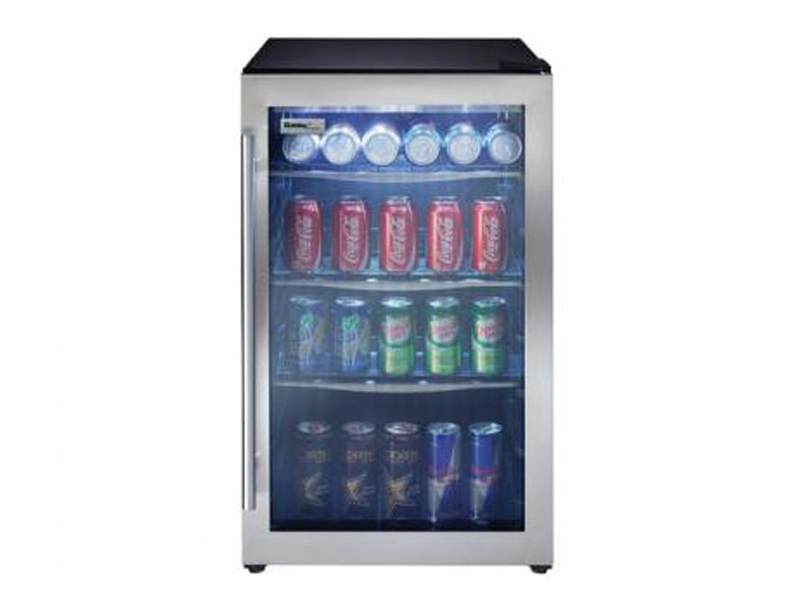 19" Danby Beverage Center With 124.00 Beverage cans - DBC434A1BSSDD