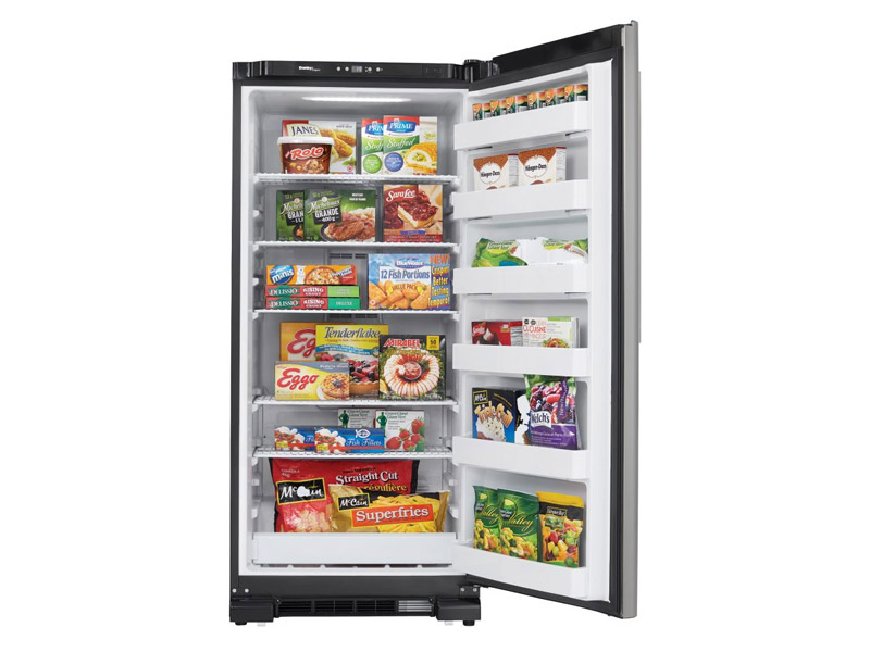 30" Danby 16.7 Cu. Ft. Upright Freezer In Stainless Steel - DUF167A4BSLDD