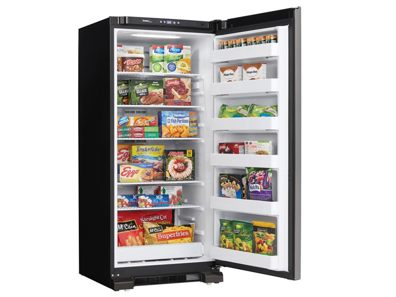 30" Danby 16.7 Cu. Ft. Upright Freezer In Stainless Steel - DUF167A4BSLDD