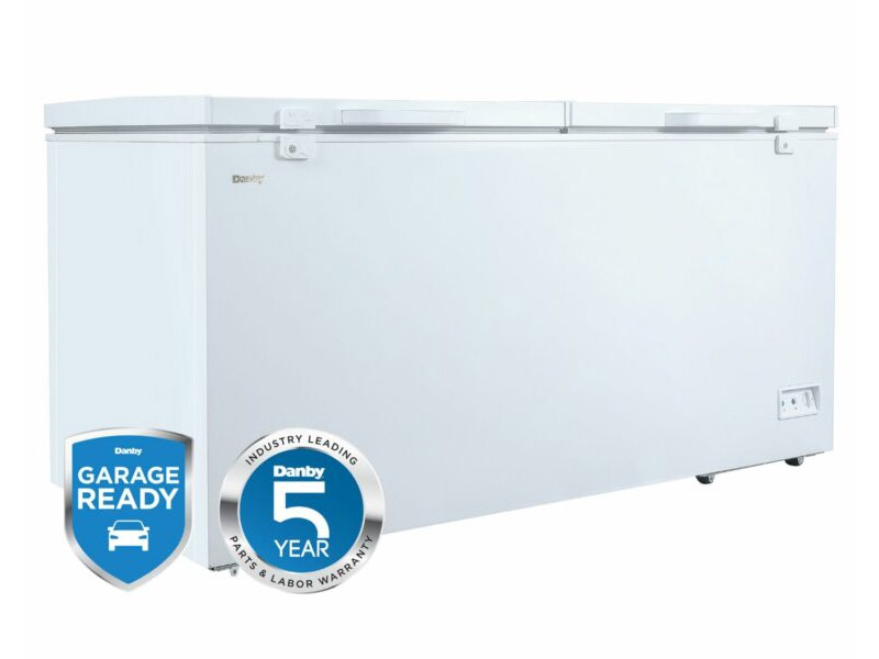 79" Danby 21.0 Cu. Ft. Two Door Chest Freezer -  DCFM210A1WDB