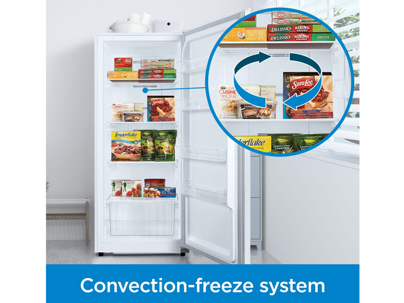 Danby 14 Cu. Ft. Frost Free Convertible Upright Freezer in White - DUF140A1WDB
