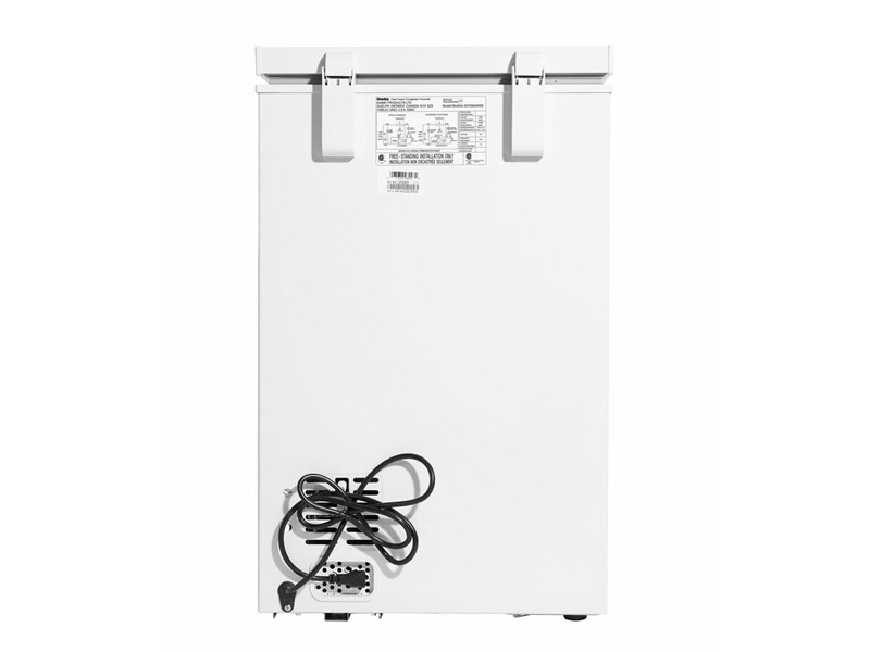 20" Danby 3.5 Cu. Ft. Chest Freezer in White - DCF035A5WDB