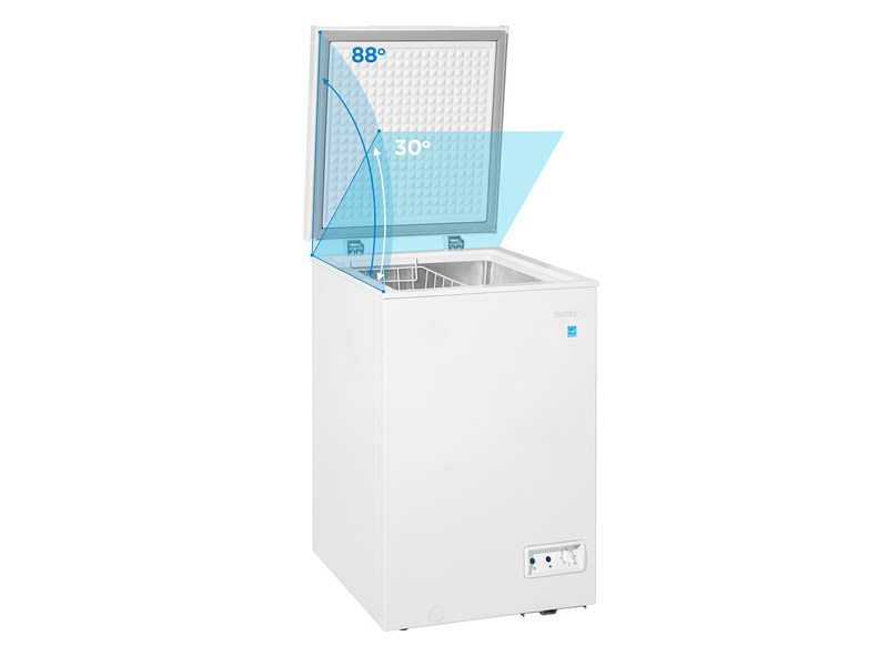 20" Danby 3.5 Cu. Ft. Chest Freezer in White - DCF035A5WDB