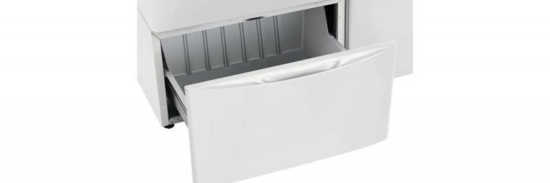 27" Eletrolux Luxury-Glide Pedestal with Spacious Storage Drawer - ELPWD27MW
