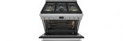 36" Electrolux 4.4 Cu. Ft. Freestanding Dual Fuel Range with 6 Sealed Burners  -  ECFD3668AS