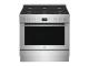 36" Electrolux 4.4 Cu. Ft. Freestanding Dual Fuel Range with 6 Sealed Burners  -  ECFD3668AS