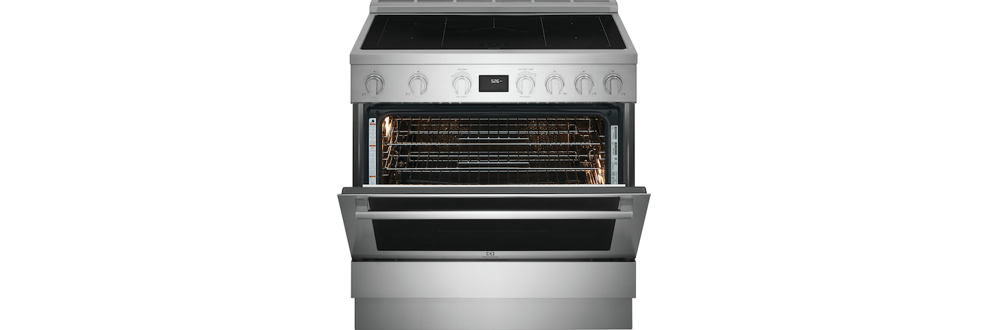 36" Electrolux 4.4 Cu. Ft. Induction Freestanding Range with True Convection - ECFI3668AS