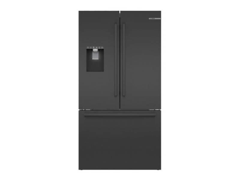 Bosch 500 Series 36 Inch French Door Refrigerator - B36FD50SNB Black Steel