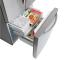 30" LG 21.8 cu.ft. Capacity French Door Refrigerator with Water dispenser  - LRFWS2200S