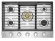 30" Electrolux Gas Cooktop With Flexible Brass Power Burner - ECCG3068AS