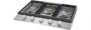 30" Electrolux Gas Cooktop With Flexible Brass Power Burner - ECCG3068AS