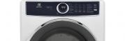 27" Electrolux 8.0 Cu. Ft. Front Load Gas Dryer in White - ELFG7537AW