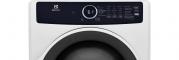 27" Electrolux 8.0 Cu. Ft. Front Load Electric Dryer in White - ELFE743CAW