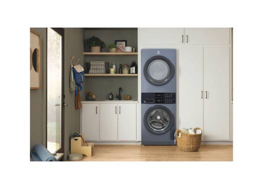 27" Electrolux Laundry Tower Single Unit Washer and Electric Dryer - ELTE730CAD