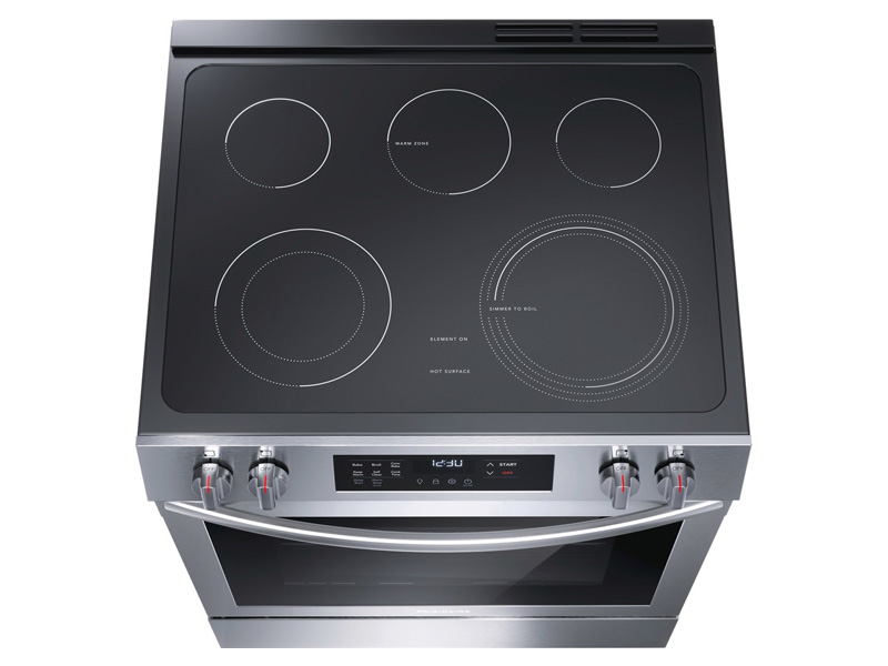 30" Frigidaire Electric Front Control Freestanding Range - FCFE308CAS