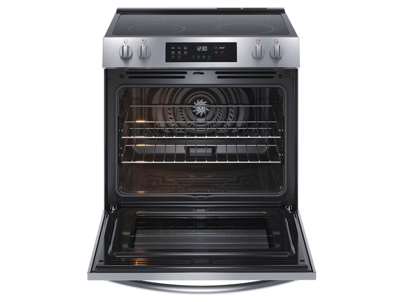 30" Frigidaire Electric Front Control Freestanding Range - FCFE308CAS