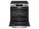 30" Frigidaire Front Control Freestanding Gas Range in Stainless Steel - FCFG3062AS