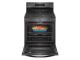 30" Frigidaire Gas Range with Air Fry in Black Stainless Steel - FCRG3083AD
