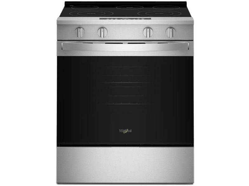 30" Whirlpool Electric Smart Range with Air Cooking Technology and Steam Clean - YWSES4530TZ