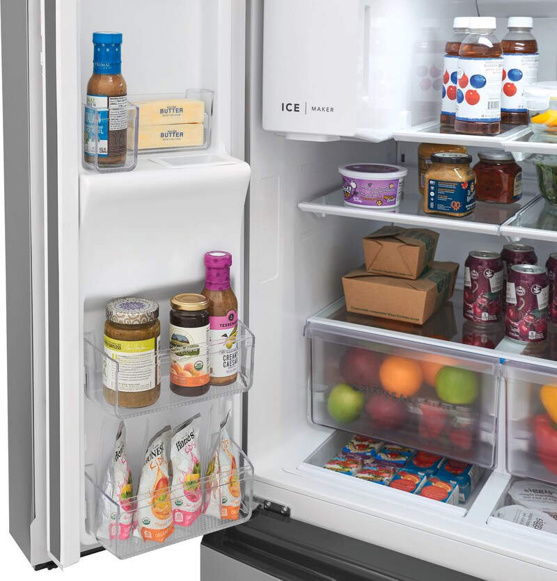 36" Frigidaire 26 Cu. Ft. Standard Depth 4-Door French Door Refrigerator - FRMS2733AV