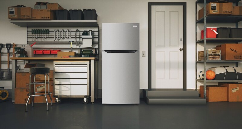 30" Frigidaire 18 Cu. Ft. Garage Ready Top Freezer Refrigerator - FRTE1835AS