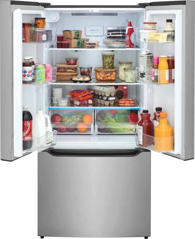 33" Frigidaire 20 Cu. Ft. Counter-Depth French Door Refrigerator - FRFG2033AV